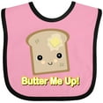 thumbnail image 3 of Inktastic Butter Me Up Toast Boys or Girls Baby Bib, 3 of 4