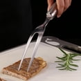 thumbnail image 5 of Stainless Steel Meat Fork Carving Fork 29.8cm silver, 5 of 5