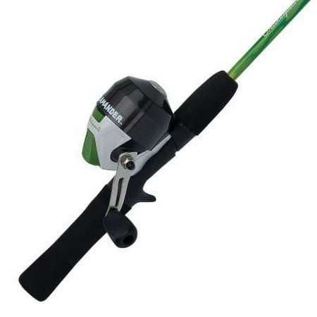 Shakespeare 4 6 Salamander Spincast Rod and Reel Combo Green
