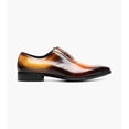 thumbnail image 2 of Stacy Adams Shaffer Plain Toe Oxford Shoes Calf Leather Cognac Multi 25763-229, 2 of 7