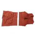 thumbnail image 4 of Conjunto de 2 piezas de ropa de yoga para mujer Nikou sin mangas naranja M, 4 of 15