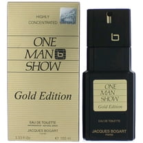 One Man Show by Jacques Bogart for Men - 3.33 oz EDT Spray (Gold Edition)
