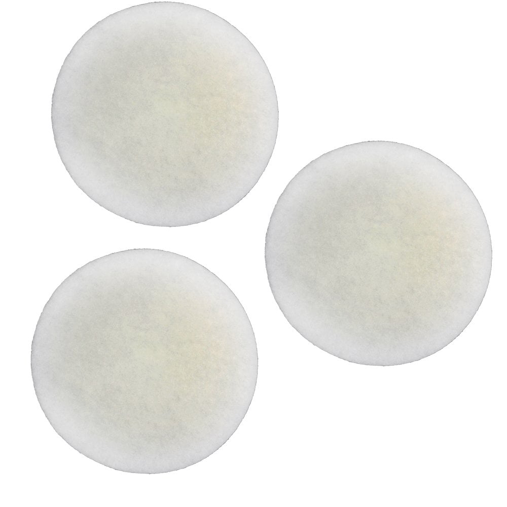 HQRP 3Pack Fine White Filter Media Pad for Eheim Classic 2217 / 600