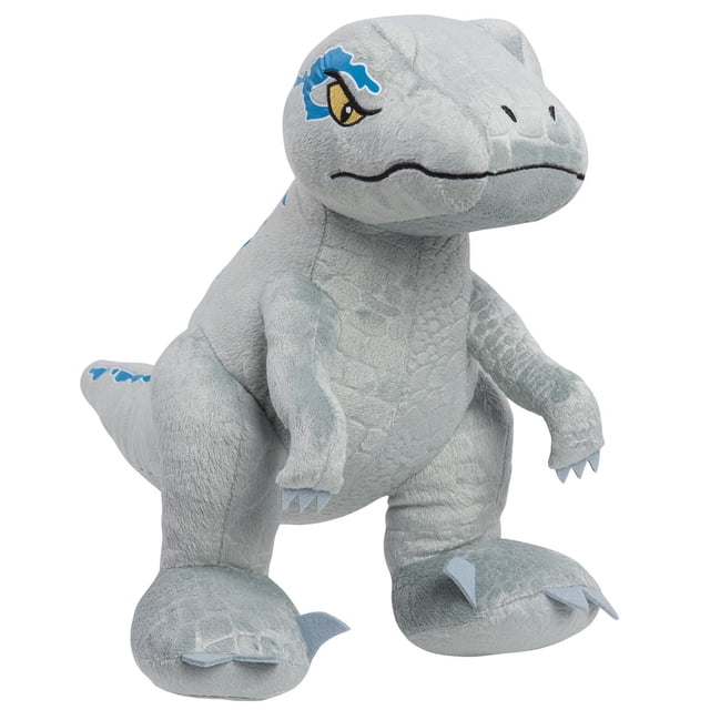 Jurassic World Large 11.5-inch Blue Plush Stuffed Animal, Dinosaur