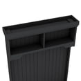 thumbnail image 5 of S-HOME Stylish 4-in-1 Hall Tree Featuring Hooks And Shoe Bench,  For Hallway Storage Solutions, Black, 5 of 13