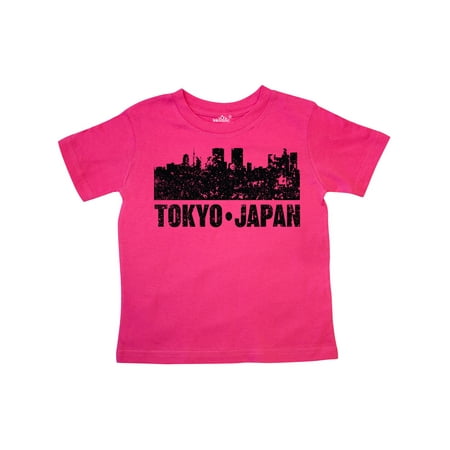 

Inktastic Tokyo Japan City Skyline with Grunge Gift Toddler Boy or Toddler Girl T-Shirt