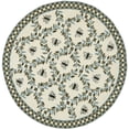thumbnail image 2 of Safavieh Chelsea Lara Bordered Wool Area Rug, Ivory/Light Blue, 5'6" x 5'6" Round, 2 of 10