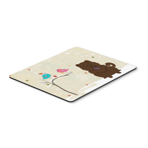 Christmas Presents between Friends Chow Chow - Chocolate Mouse Pad Hot Pad or Trivet