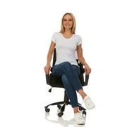 Extra Thick Coccyx Orthopedic Memory Foam Seat Cushion by FOMI Care Black Large Cushion For Car or Truck Seat, Office Chair, Wheelchair Back Pain Relief