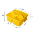thumbnail image 4 of GUOOL Desktop Compartment Holder Stackable Case for Crafts Sewing Dorm Yellow, 4 of 4