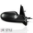 thumbnail image 2 of DNA Motoring OE Style Manual Right Side Door Mirror Compatible with 2000-2005 Saturn LW L L300, 2 of 3
