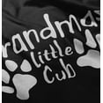thumbnail image 5 of Grandmas Little Cub Grandchild Paws Toddler Boy Girl T Shirt Infant Toddler Brisco Brands 12M, 5 of 6