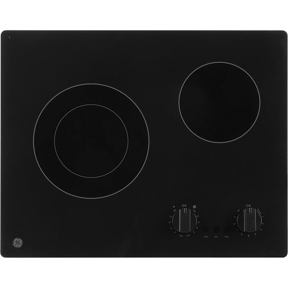 GE 21" Electric Cooktop Black - JP3021DPBB