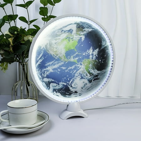 

Sale Clearance Decorate The Future Earth Desktop Table Lamp Intelligent Bedroom Bedside Night Lamp Holiday Gift Small Night Lamp