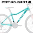 thumbnail image 7 of Hiland Mountain Bike for Woman, Shimano 21 Speed 26 inch Wheels Mountain Bicycle, Mint Green, 7 of 7