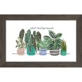 thumbnail image 1 of Great Art Now Happy House Plants II by Karyn Panganiban, Framed Wall Art, 23W x 15H, Plants Art, 1 of 2