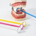 thumbnail image 5 of 50 piezas espejo bucal dental espejo bucal desechable de color empaquetado individualmente espejo de color espejo dental de plástico espejo de cuidado, 5 of 5