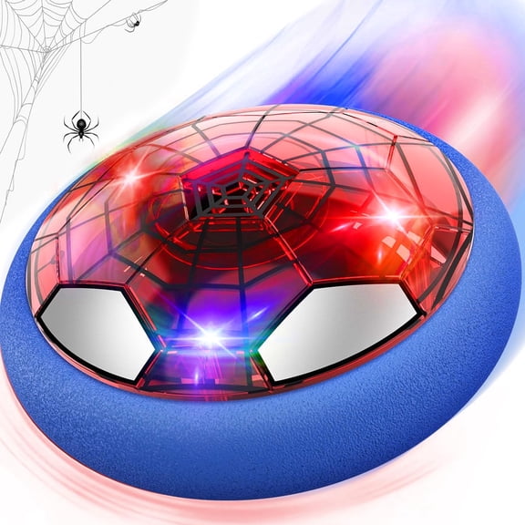 Jaawind Hover Soccer Ball Toys for Boys Girls, Indoor Floating Air Soccer Ball with LED Light, Birthday Gifts for Kids Age 3 4 5 6 7 8 Years Old