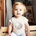 thumbnail image 4 of Faux Glitter Volleyball Shirt for Toddlers and Girls Cute Girly Volleyball Fan Tee Natural Shirt 3T, 4 of 4