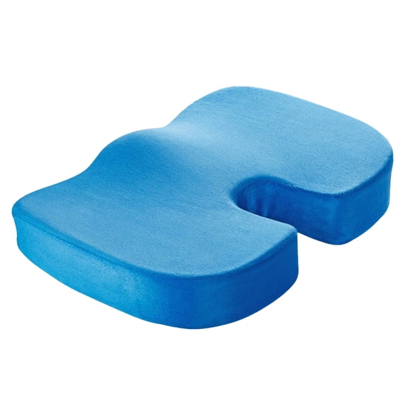 Gel Enhanced Memory Foam Seat Cushion U Shaped Ergonomic Non for Car Office Computer Chair Driving Coccyx Support