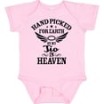 thumbnail image 3 of Inktastic Handpicked for Earth by My Tio in Heaven with Angel Wings Boys or Girls Baby Bodysuit, 3 of 5