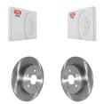 thumbnail image 1 of CMX Rear Disc Brake Rotors Pair for Car Toyota C-HR K8-101802, 1 of 8