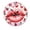 FFclock023, variant on ZXCXRQFa Clock Peacock Rose Wall Clock Silent 10 Inch Round Decorative Battery Operated Non Ticking Wood Quiet Clocks for Bedroom Office School Home
