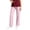 Pink, variant on TFEOQRY Womens Scrub Pants with Pockets Elastic Waist Drawstring Soilid Color Straight Pants for Daily Work Wear