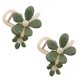thumbnail image 2 of Pinzas rectas con forma de pico de pato y flores retro, horquilla y pinza recta con forma de pico de pato y flores retro, pinzas para el pelo elegantes con forma de pico de pato, planas y de fijación, 2 of 8