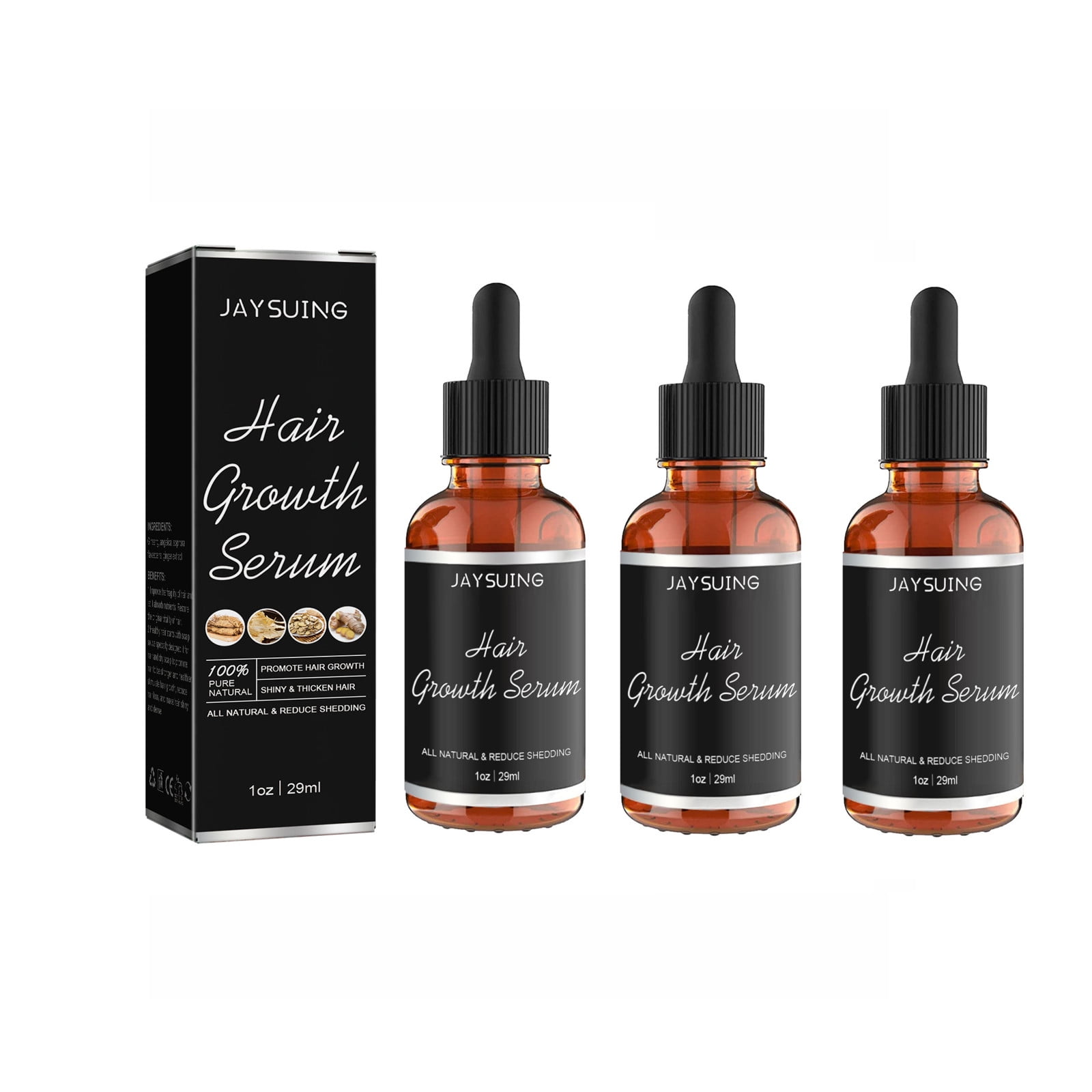 Xerdsx Allurium Hair Growth Serum for Black Women, Anti Hair Loss