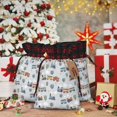 thumbnail image 6 of Gaeub Trains And Cactuse Print Christmas Gift Bag with Drawstrings,Drawstring Gift Bag for Xmas,Christmas Linen Bag,Gift Wrapping Bags for Presents Party -Black, 6 of 8