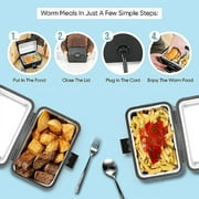 Zone Tech Insulated Lunch Box 12V Electric Travel Food Warmer for Car Picnic Food Heater