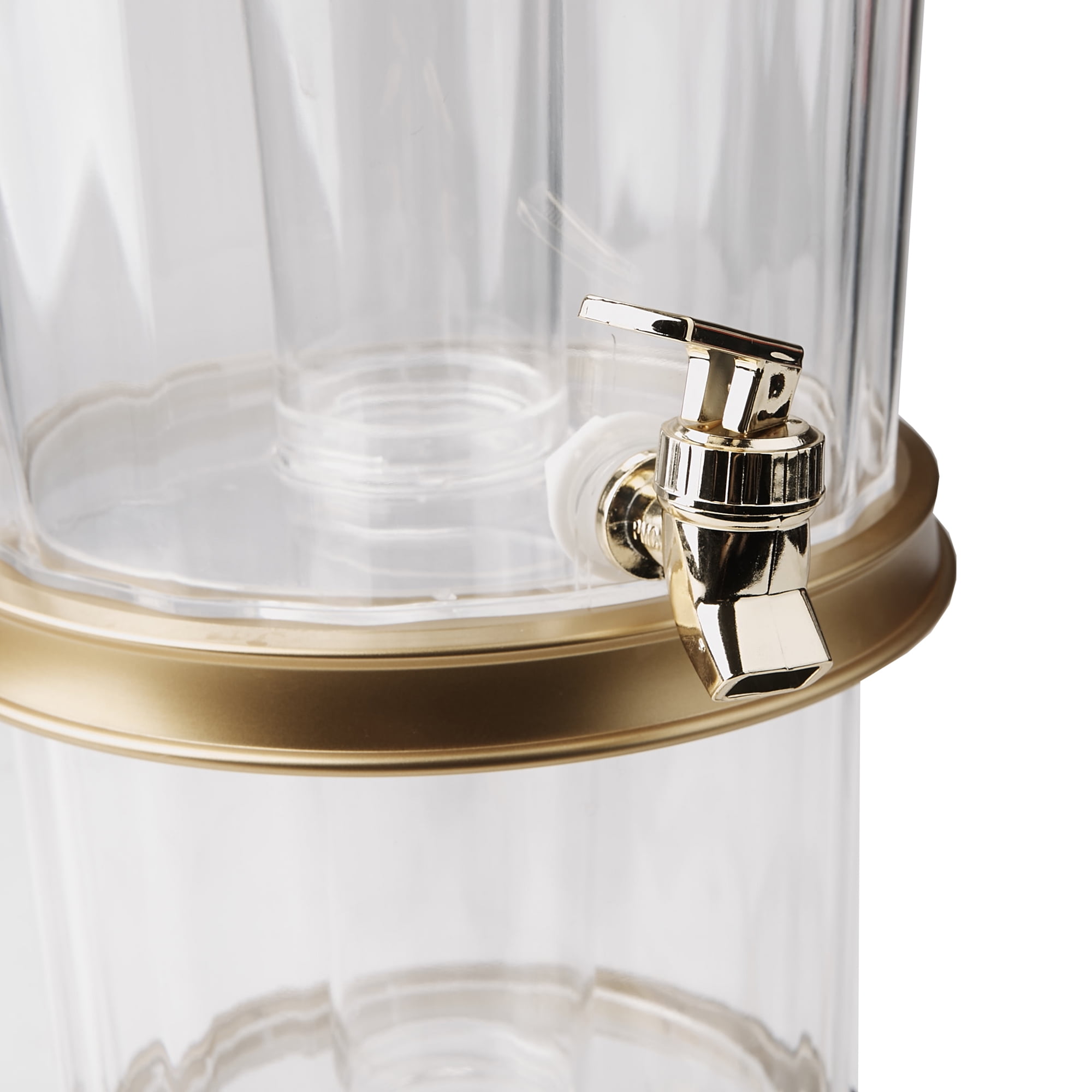 Mind Reader 2 Tier Beverage Drink Dispenser with Spigot, 1 gallon per