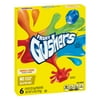 Fruit Snacks Gushers Variety Snack Pack 6 Pouches 0.9 oz Each