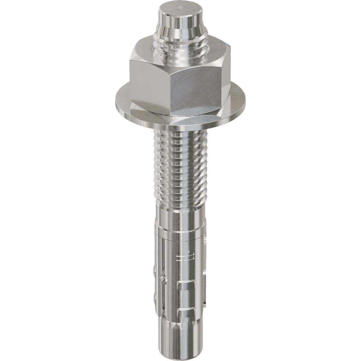 Simpson Strong-Tie Strong-Bolt 2 Wedge Anchor - Concrete Bolt Anchor - 1 Piece, 5/8 In. x 4-1/2 In. — Construction & DIY Use, Standard Hardware Spec