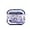 Purple, variant on Bling Quicksand Case Compatible with AirPods 1/2, Cute Sparkle Liquid Protective Case, Funny Creative Hard Clear Airpods 1 & 2 Cover with Keychain (Gold Glitter)