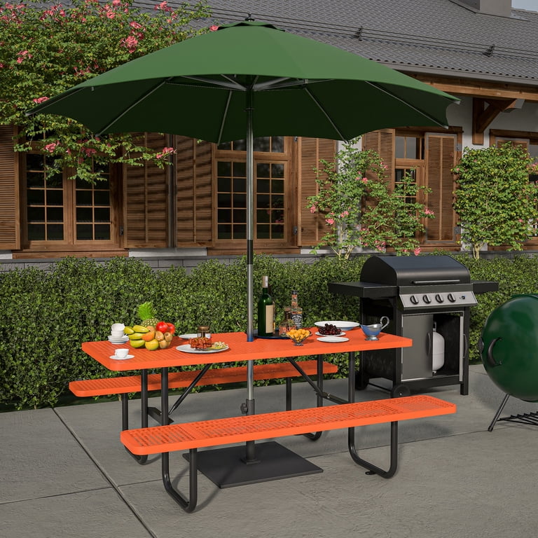 10 x 13 patio umbrella offset ebay Outdoor Patio Umbrella 10 FT x 13 FT Cantilever-Offset Umbrella Double Top  Gray