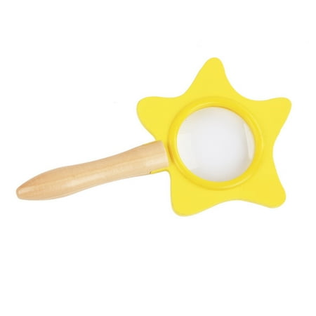 Ruidigrace Novelty Toys Portable Star Magnifier Children HD Magnifying Glass Science Experiment Toys