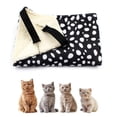 thumbnail image 2 of Hanging Cat Hammock, Pet Hammock for Cage, Adjustable Cat Bed Two Sides Comfortable/Waterproof Resting Sleepy Pad for Cats Small Dogs Rabbits or Other Small Animals, 2 of 5