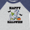 thumbnail image 4 of Inktastic Happy Halloween Mummy Dinosaur Boys or Girls Baby Bodysuit, 4 of 5
