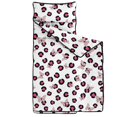 thumbnail image 2 of Pink Leopard Butterfly Pattern Teens Toddler Nap Mat with Pillow, Sleeping Mat Bag for Preschool Daycare 51"x22", 2 of 6
