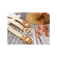 thumbnail image 5 of INSPIRE CHIC Women's Vintage Round Buckle Woven Belts Boho Waist Belt Beige Round Buckle, 5 of 5