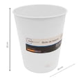 thumbnail image 3 of Bote para Basura Mainstays 20 cm Diseño Mate Color Blanco, 3 of 4