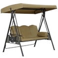 thumbnail image 1 of Ainf Outdoor Swing Replacement Cover Seater Universal Patio Swing Cover Replacement For Garden Swing Patio (No Swing), 1 of 5