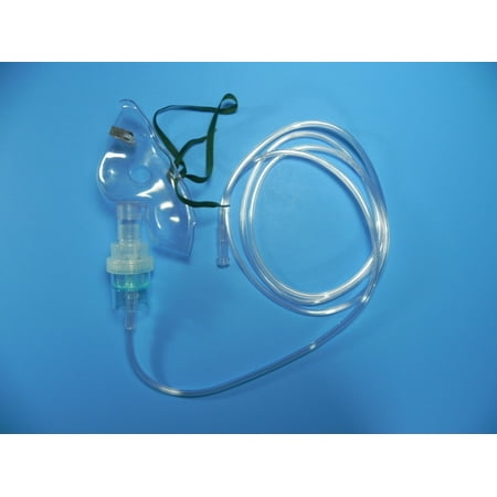 Rospital - Neubilizer Mask, Adult with Tubing and Jar, 1 Mask (P/N ROS01)