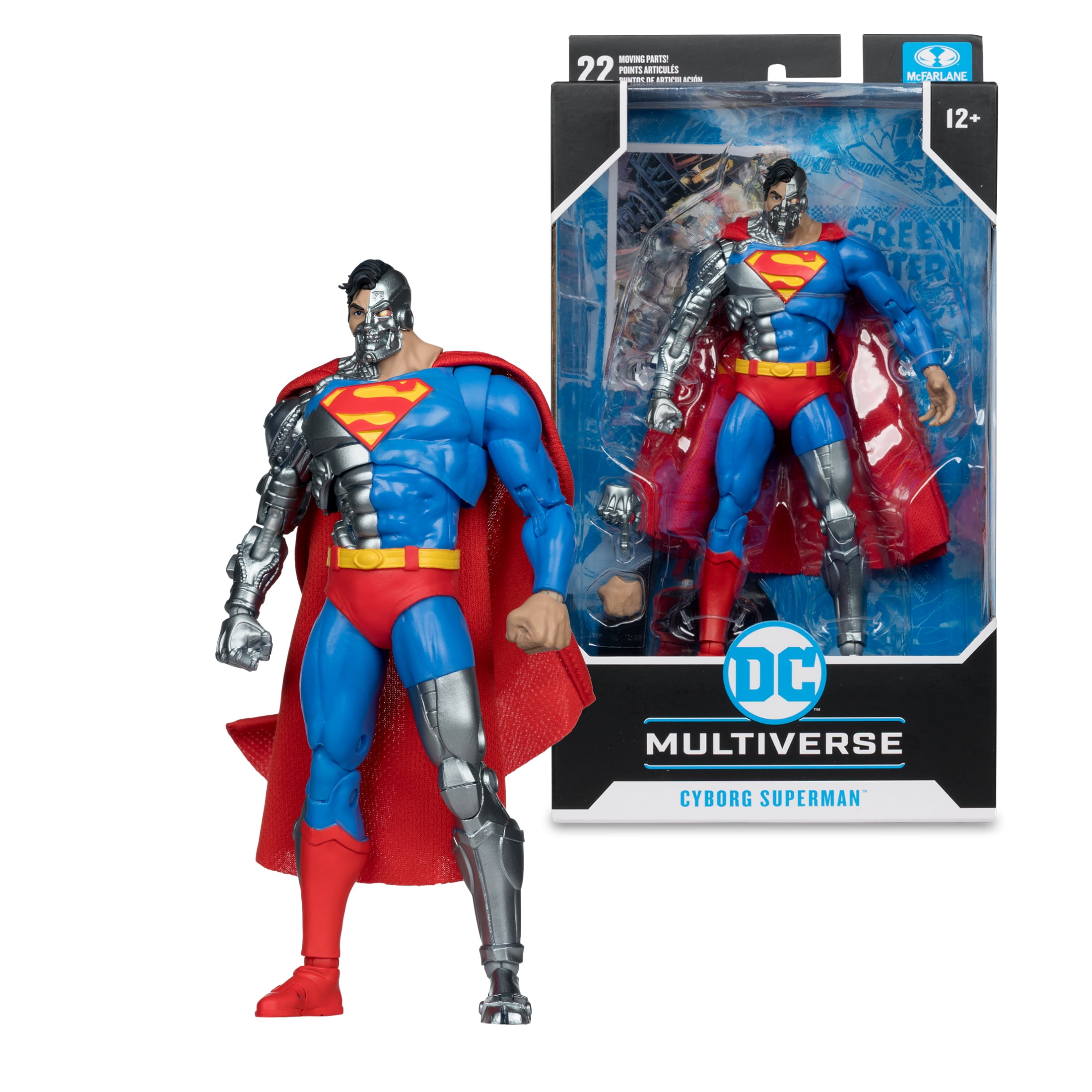 Dc Multiverse 7In Action Figure - Cyborg Superman - McFarlane Toys