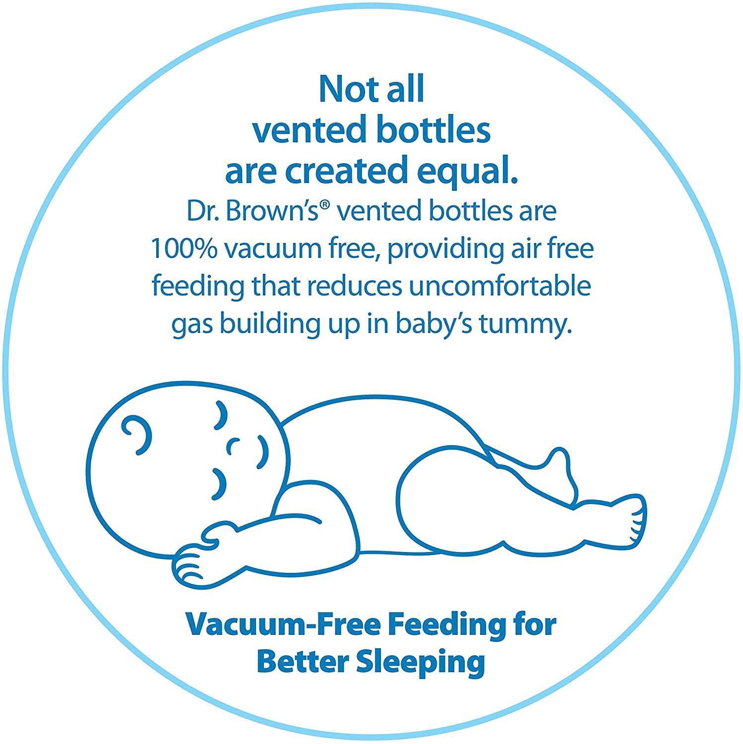 Dr. Brown's Options+ Anti-Colic Wide-Neck Glass Baby Bottles with Silicone Sleeves - Blue and Mint Green