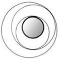 thumbnail image 5 of SAFAVIEH 7" Round Inner Circle Wire Mirror, Black, 5 of 5
