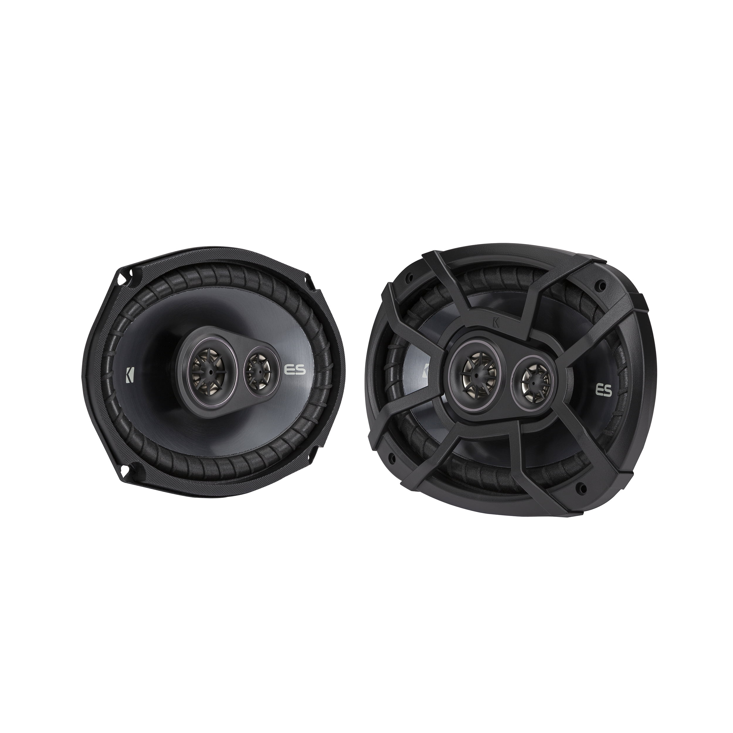 Minimaliseren schuif Permanent Kicker 48ESC693 6x9 inch, 3-way Coaxial Speakers - Walmart.com