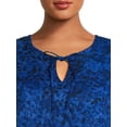 thumbnail image 4 of Terra & Sky Women's Plus Swing Tiered Top, 4 of 5